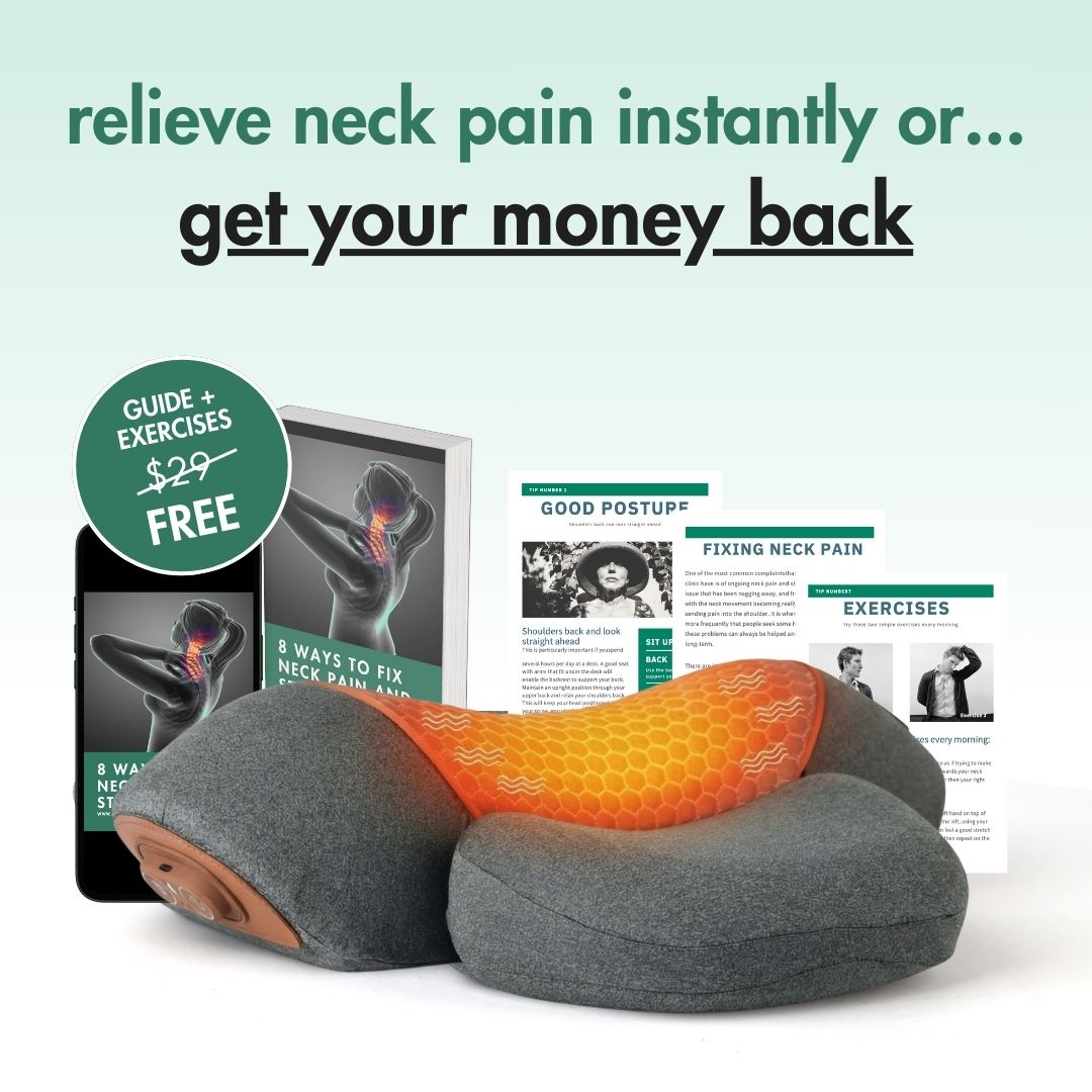 Massagerpillow™ relief your neck pain instantly or get your money back